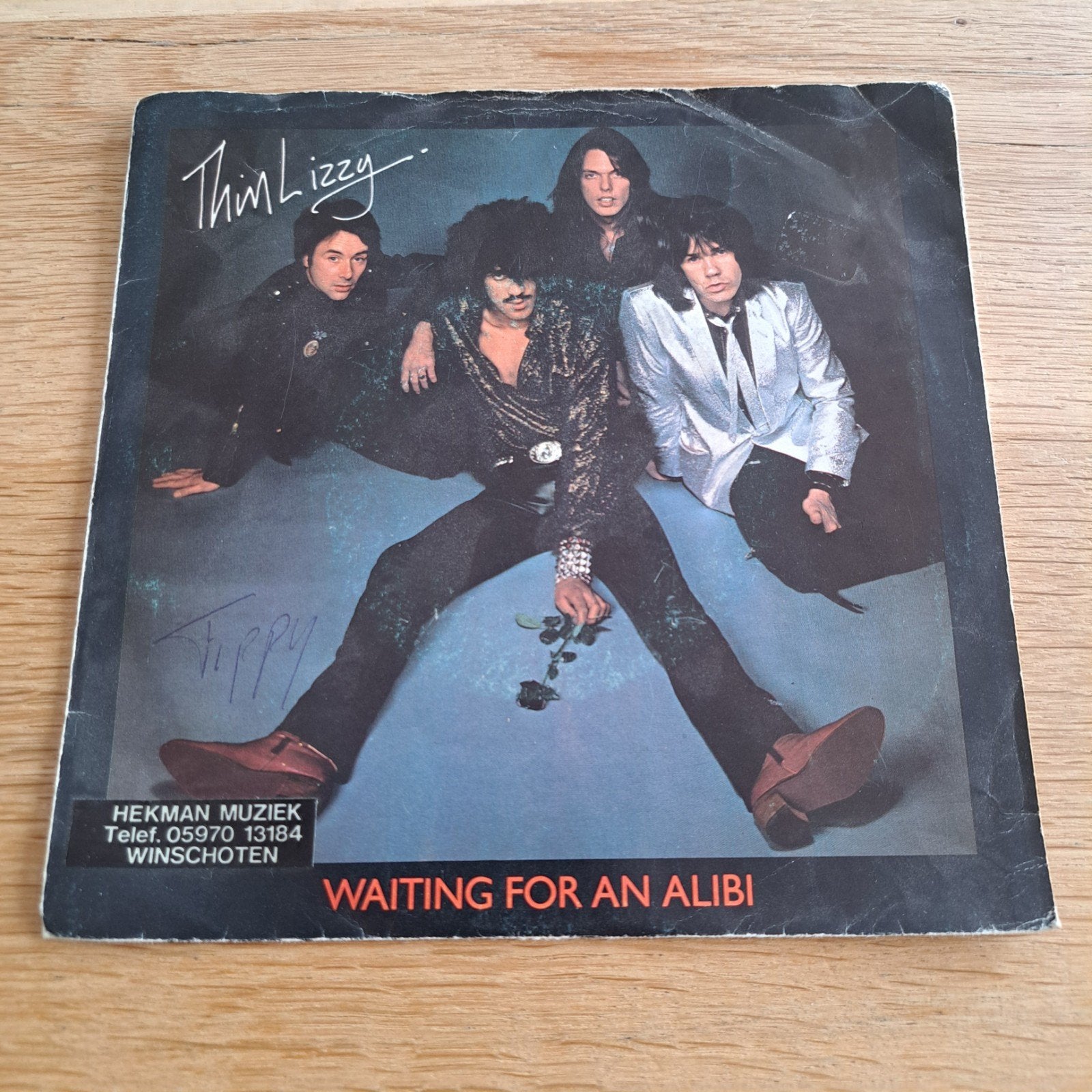 Thin Lizzy - Waiting For An Alibi (Vinyl Single 1979), Ophalen of Verzenden, Gebruikt