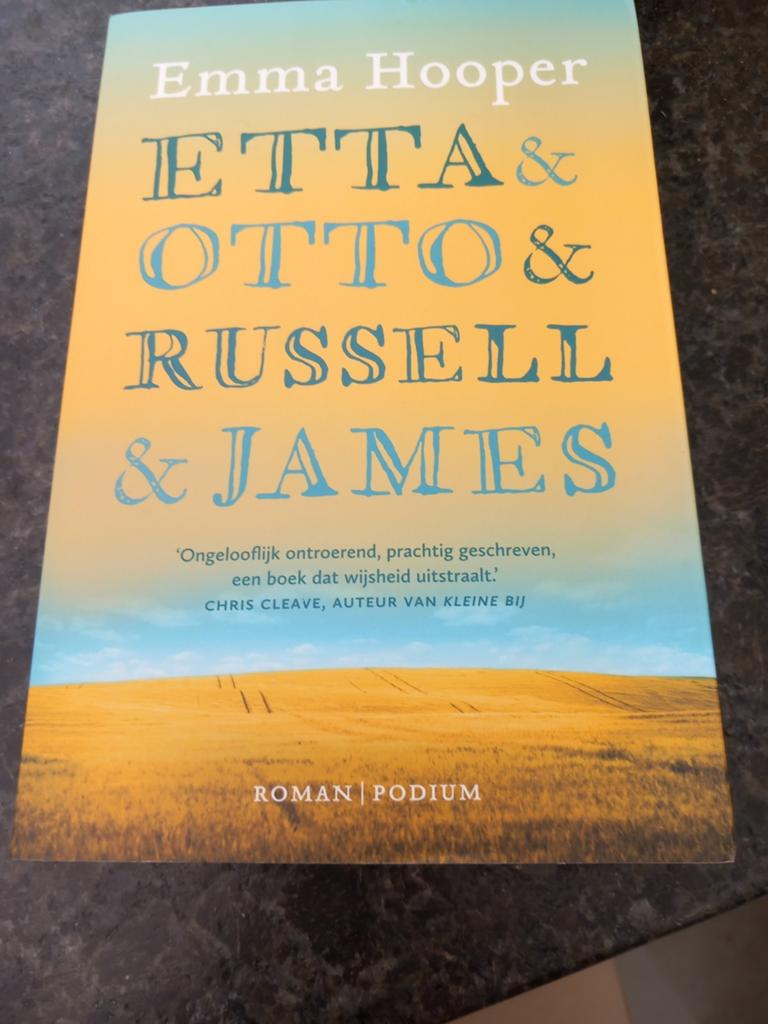Etta & Otto & Russell & James - Emma Hooper (Roman), Boeken, Ophalen of Verzenden, Zo goed als nieuw, Emma Hooper