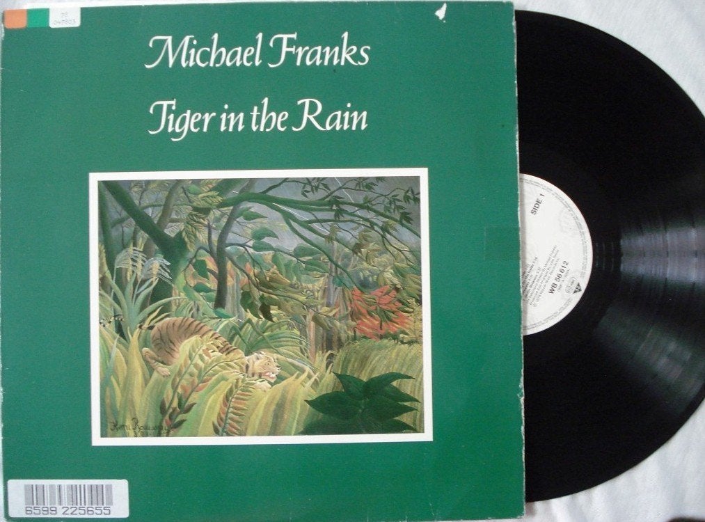 Michael Franks - Tiger in the rain, LP, Gebruikt, Ophalen of Verzenden, 12 inch
