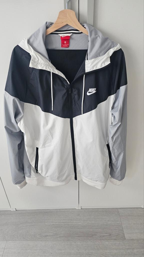 Nike Dri-Fit trainingspak zwart wit maat L/XL, Verzenden, Zwart, Maat 56/58 (XL), Zo goed als nieuw