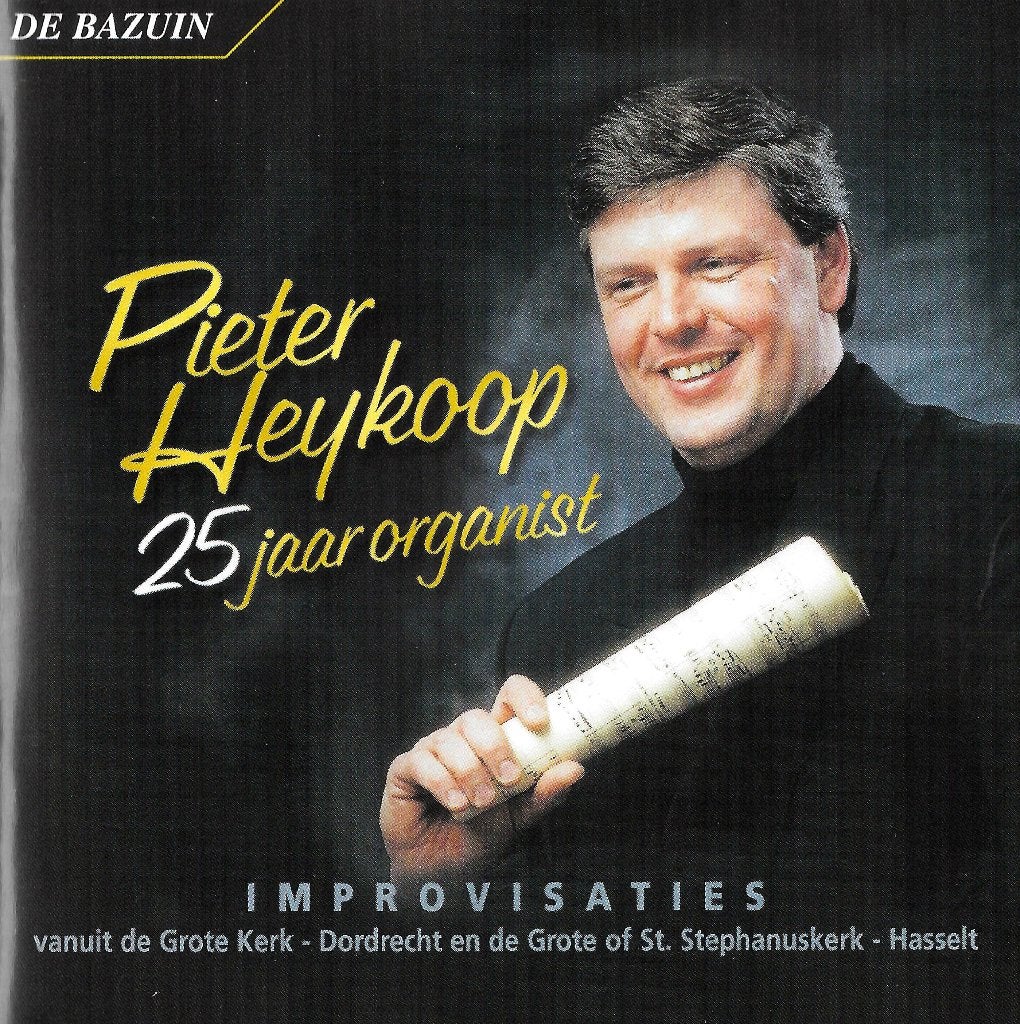 2 CD - PIETER HEYKOOP / ORGEL - 25 JAAR ORGANIST!, Verzenden, Zo goed als nieuw, Geestelijke liederen, Orgel
