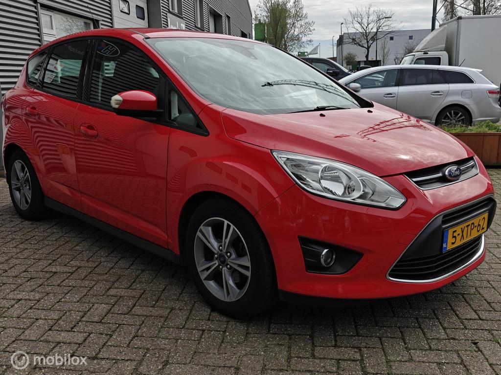 Ford C-Max 1.0 Edition Airco Navigatie Parkeersensoren APK27, Voorwielaandrijving, Euro 5, 125 pk, Navigatiesysteem