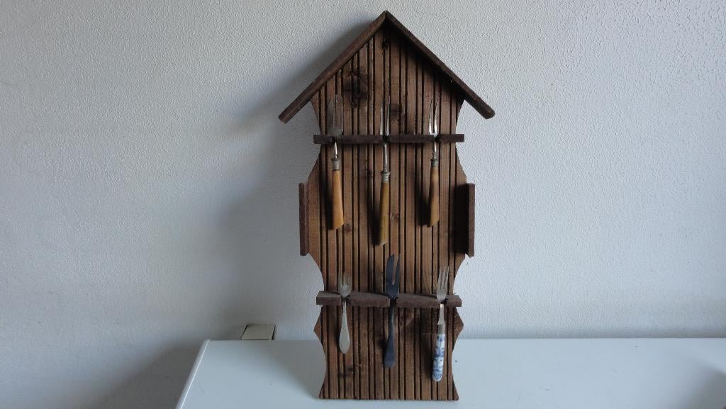 Rekje met 6 antieke vorkjes, antiek bestek, Antiek en Kunst, Antiek | Bestek, Ophalen of Verzenden