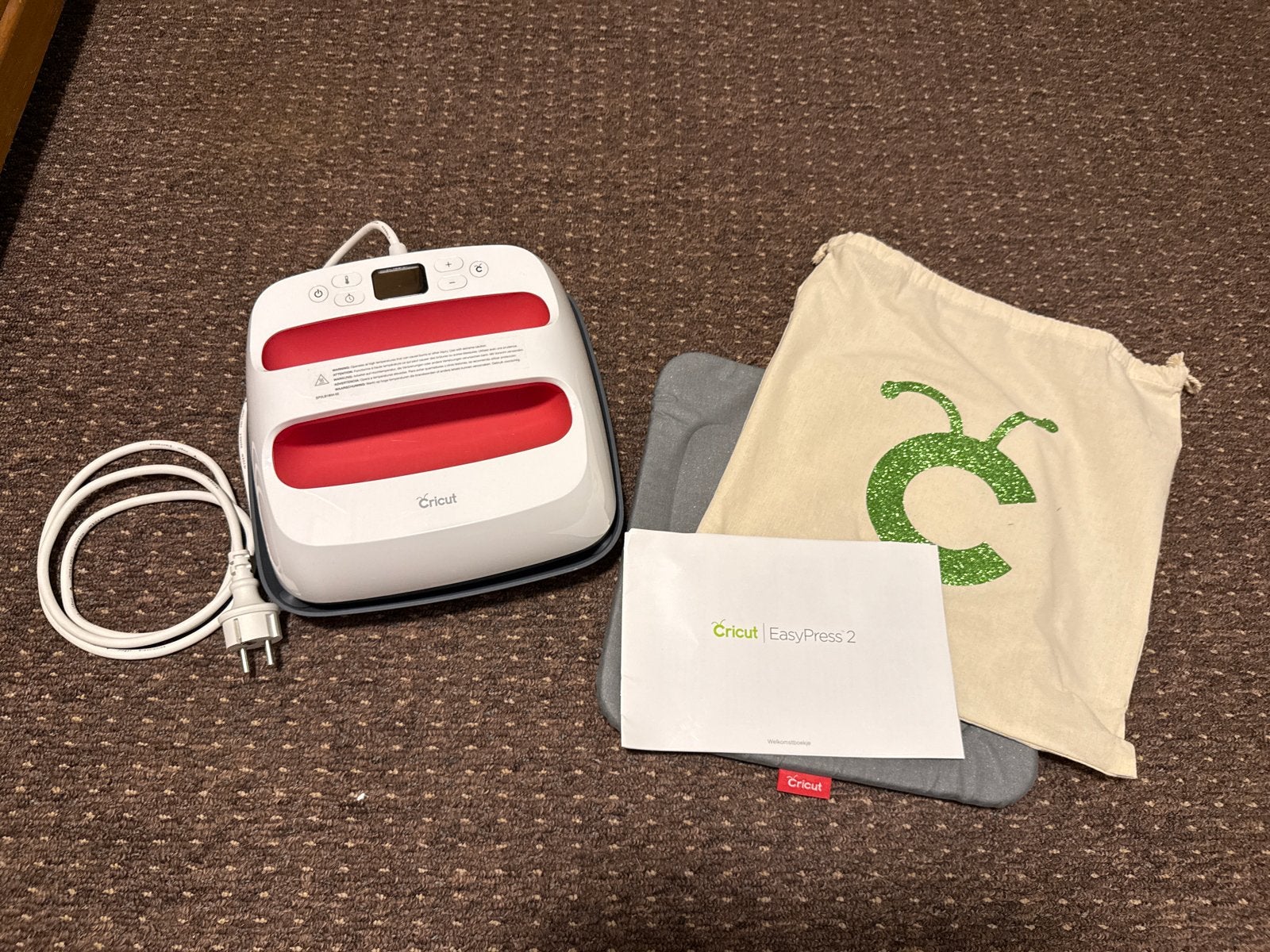 Cricut EasyPress 2 - Zo goed als nieuw, Ophalen, Zo goed als nieuw, Machine, Cricut