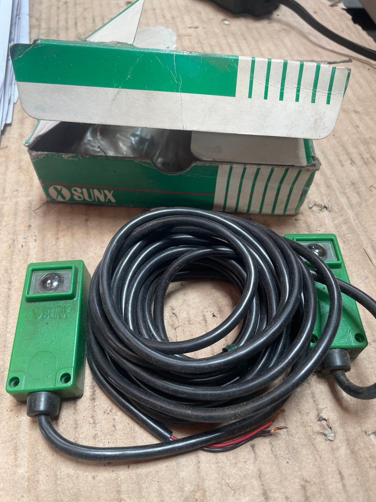 SUNX NX-31T & NX-31RP Beam Sensoren Set, Ophalen, Nieuw