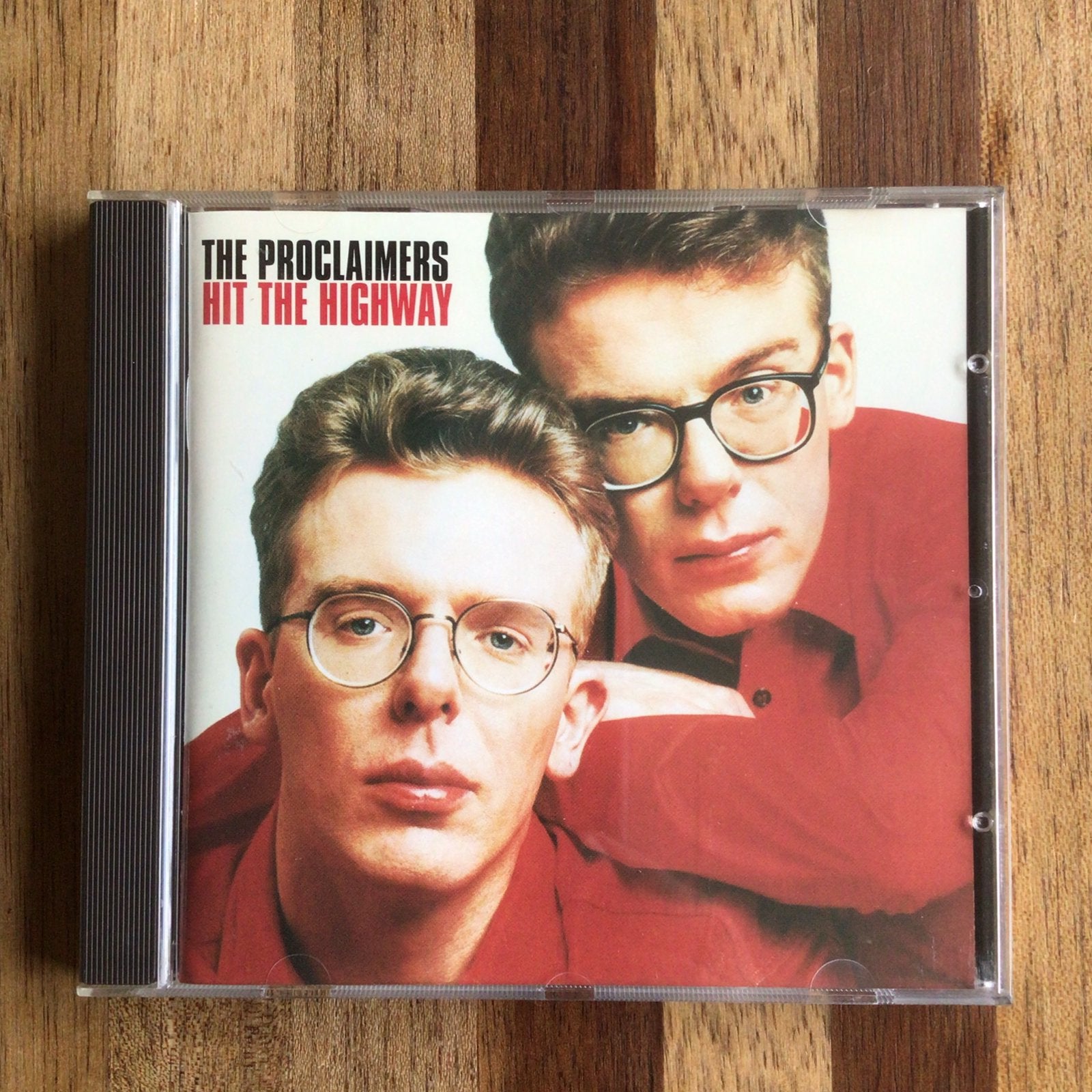 The Proclaimers - hit the highway, Ophalen of Verzenden, Zo goed als nieuw, Levenslied of Smartlap