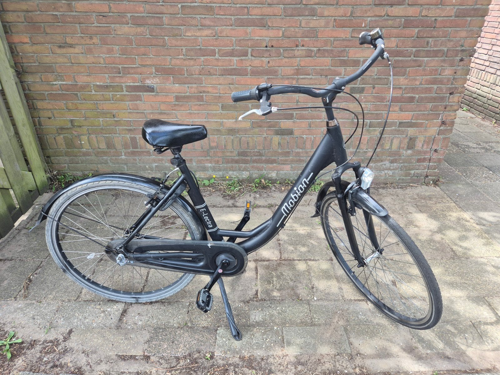 Mobion E-Lectra Damesfiets - Gebruikt, Fietsen en Brommers, Overige merken, Terugtraprem, Versnellingen, Ophalen of Verzenden