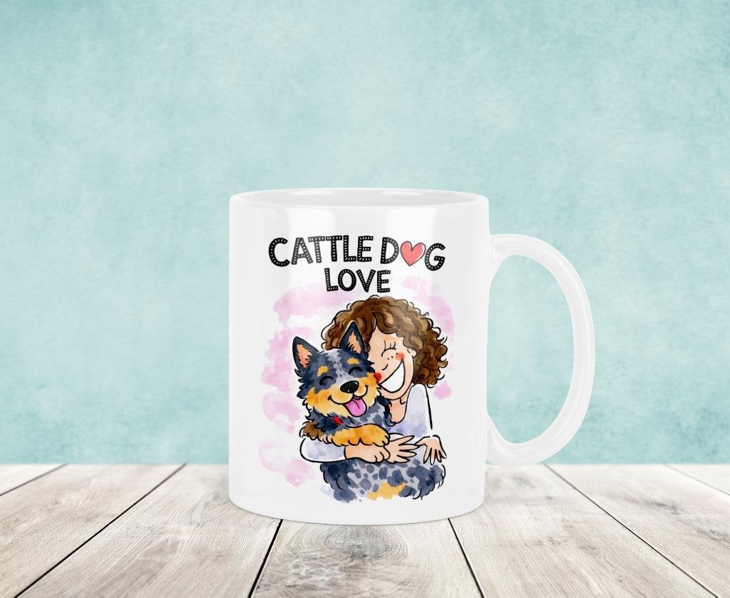 Cattle Dog Mok - Blond Stijl, Verzenden, Nieuw, Keramiek, Kop(pen) en/of Schotel(s)