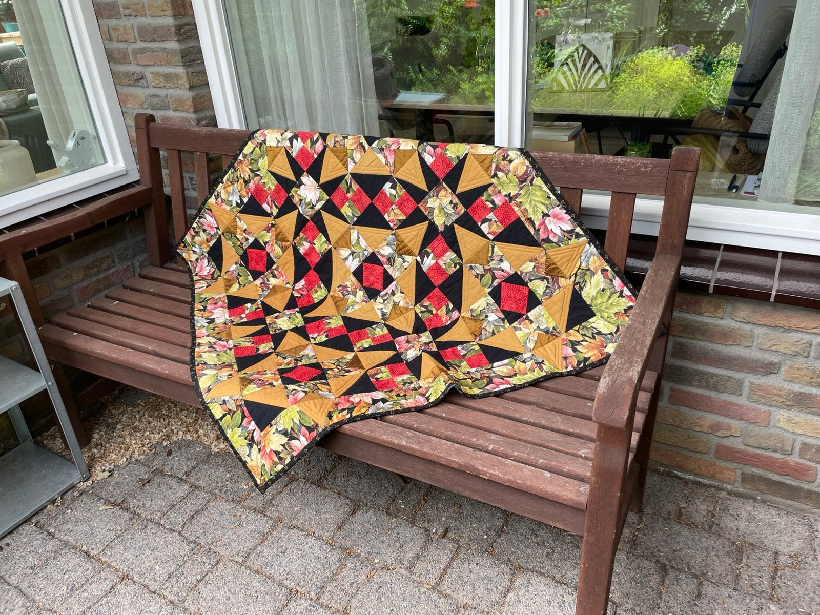 Quilt 100x100 handgemaakt, Ophalen of Verzenden, Zo goed als nieuw