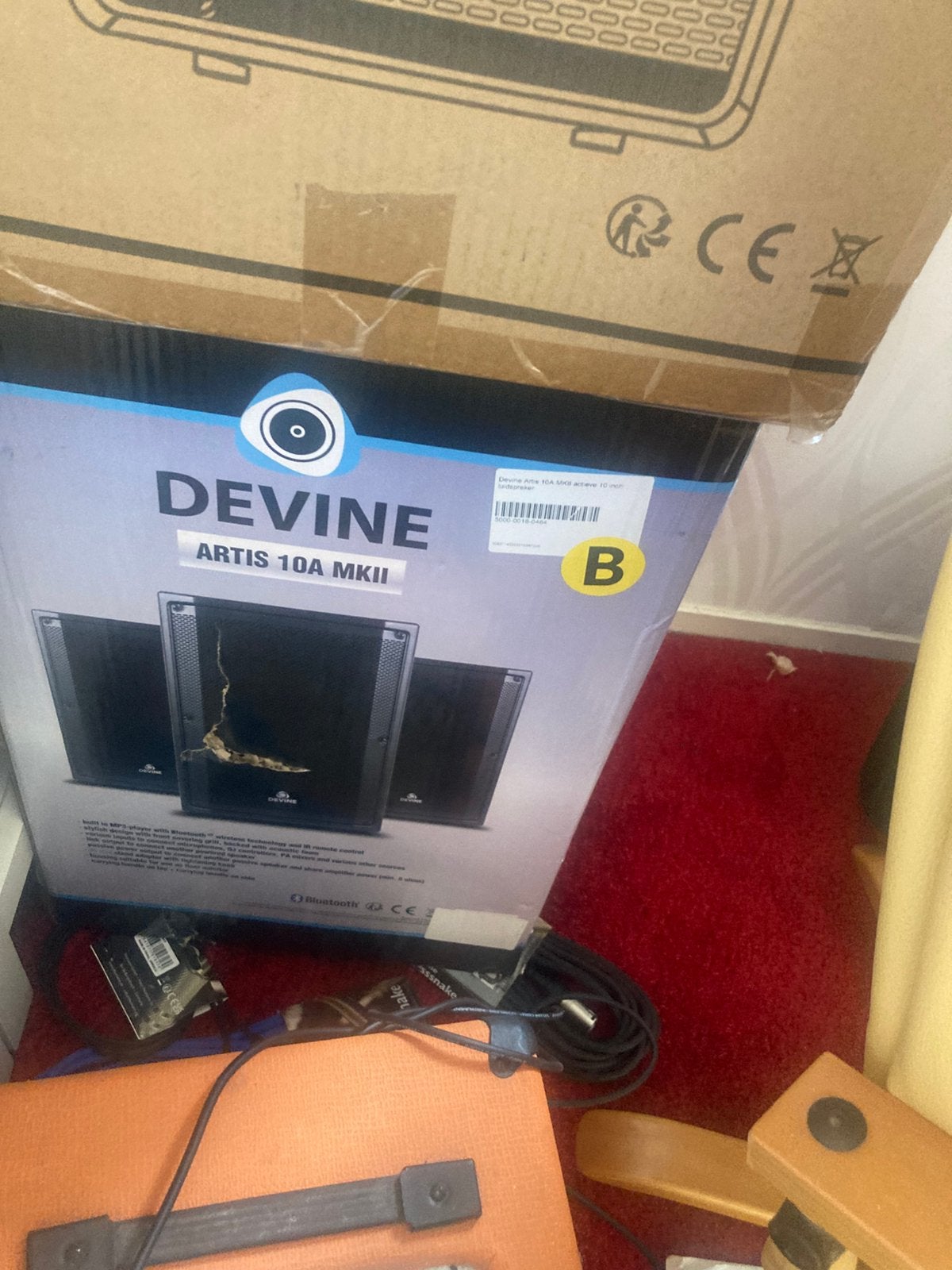 Devine artis speaker set, Ophalen, Zo goed als nieuw