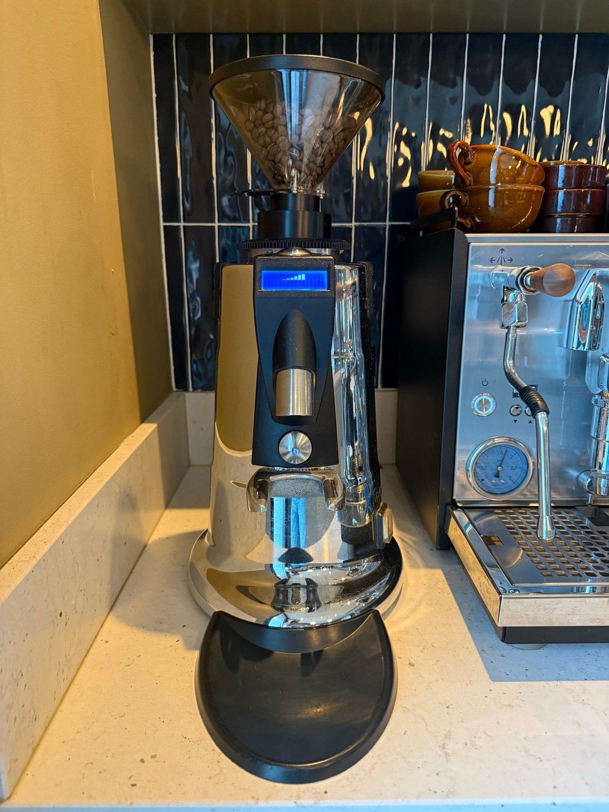 Macap MXD Xtreme koffiemolen - Zo goed als nieuw, Overige typen, Zilver, Ophalen of Verzenden, Zo goed als nieuw
