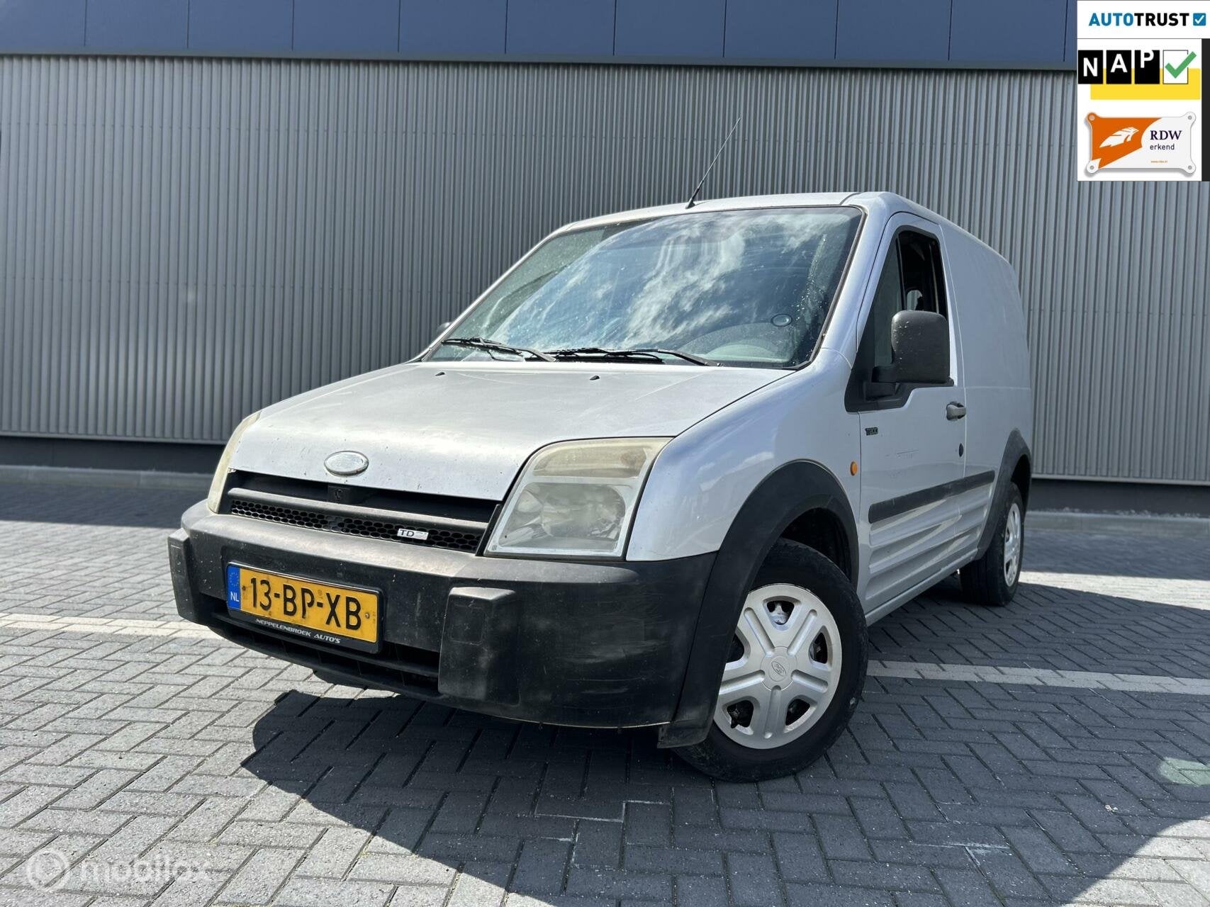 Ford Transit Connect T200S 1.8 TDCi/AIRCO/APK/NAP, Auto's, Voorwielaandrijving, Stof, Gebruikt, 4 cilinders