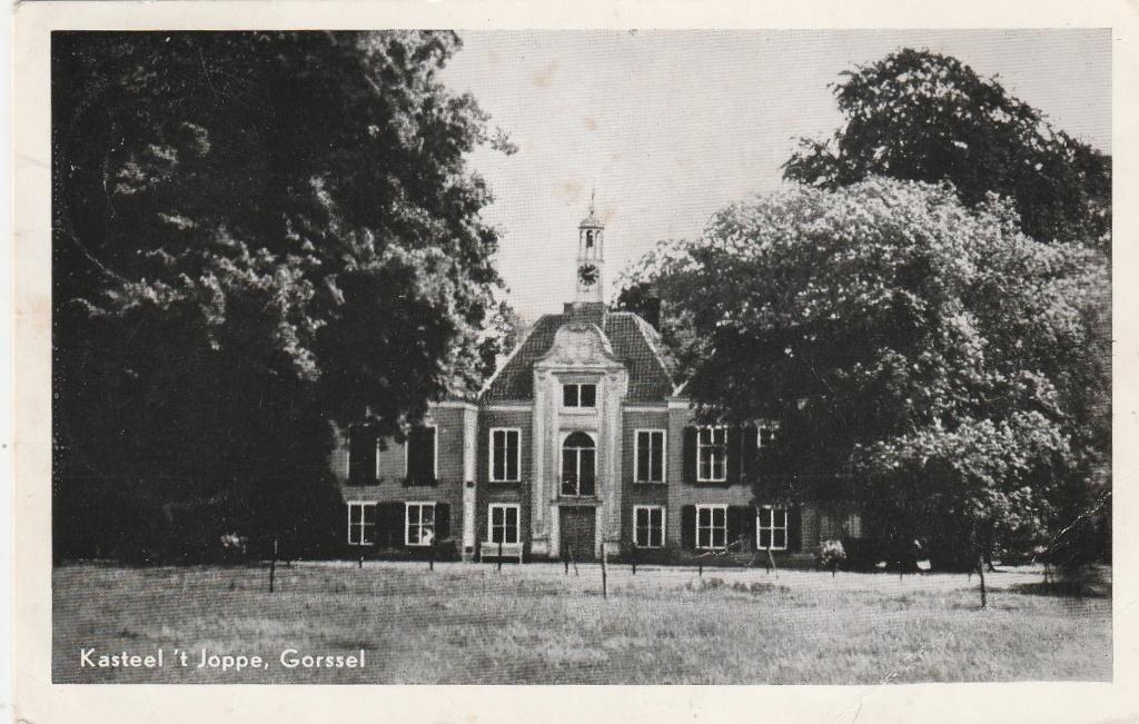 gorssel- kasteel 't joppe, Verzenden, 1940 tot 1960, Gelderland