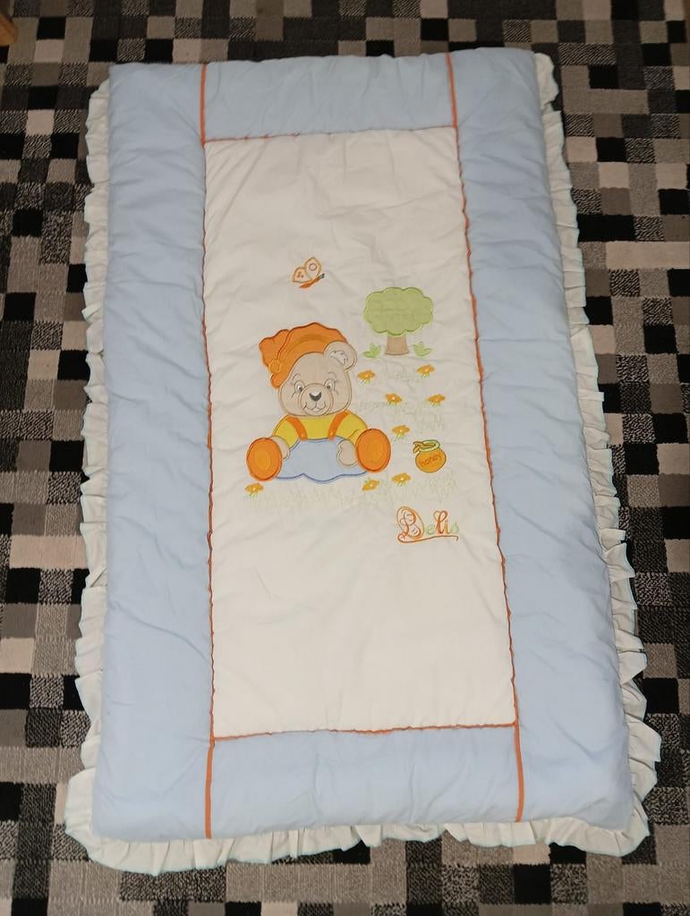 Baby wiegdekbed met stootrand Voor in de spaarpot van dekids, Ophalen of Verzenden, 100 cm of meer, Overige typen
