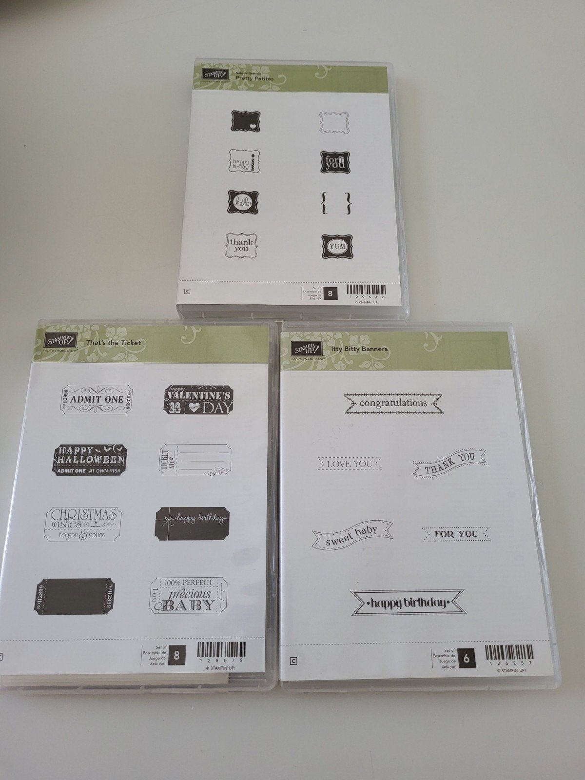 Stampin up stempels, Ophalen of Verzenden, Nieuw, EZ-mounted stempel