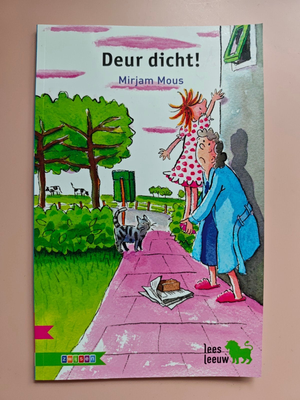 Mirjam Mous - Deur dicht! (Leesleeuw), Boeken, Kinderboeken | Jeugd | onder 10 jaar, Ophalen of Verzenden, Zo goed als nieuw, Mirjam Mous