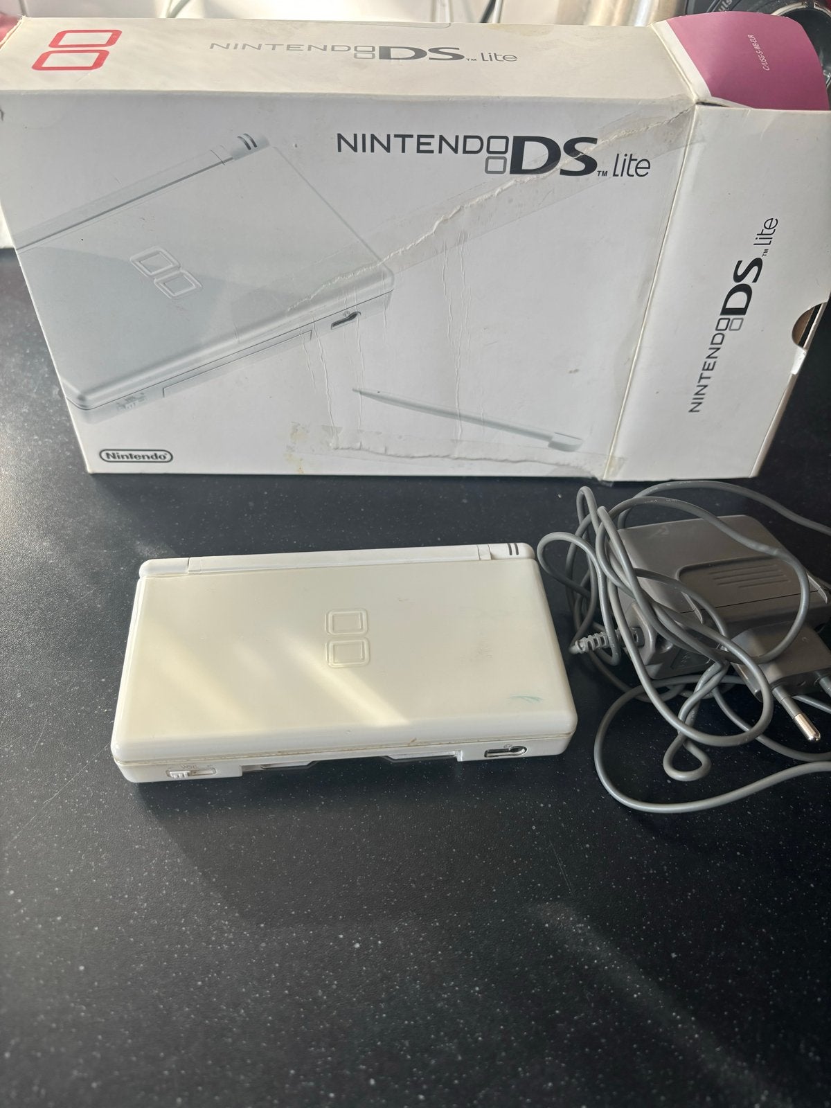 Nintendo DS Lite Wit - Compleet met doos en toebehoren, Ophalen of Verzenden, Gebruikt, Wit, DS Lite