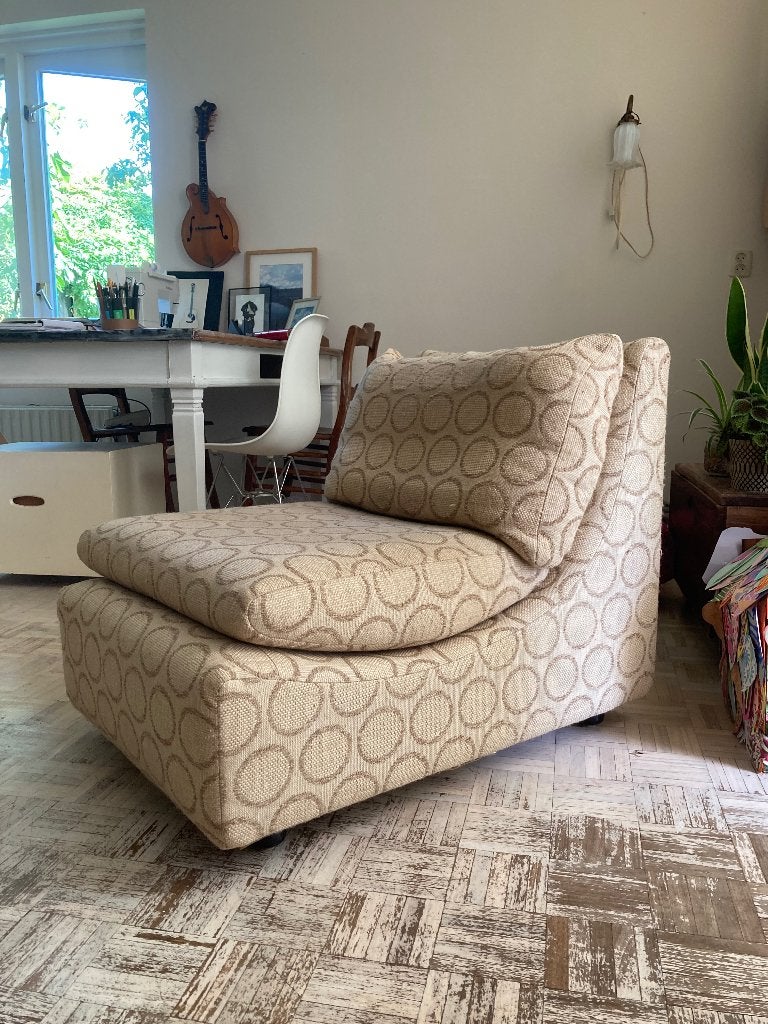 Stoel mid century, Huis en Inrichting, Stoelen, Ophalen, Gebruikt, Mid century, Bruin