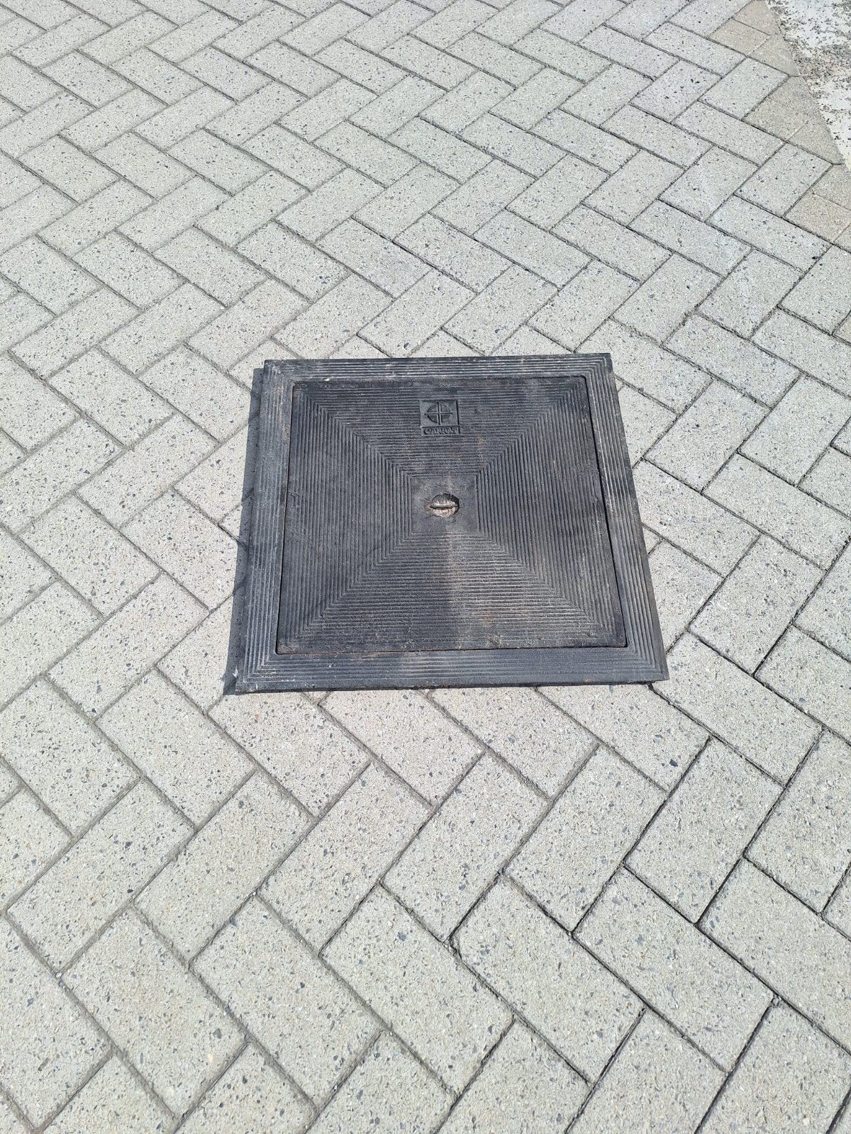 Gietijzeren Putdeksel 60 x 60 3 op voorraad, Ophalen, Minder dan 75 cm, Minder dan 65 cm
