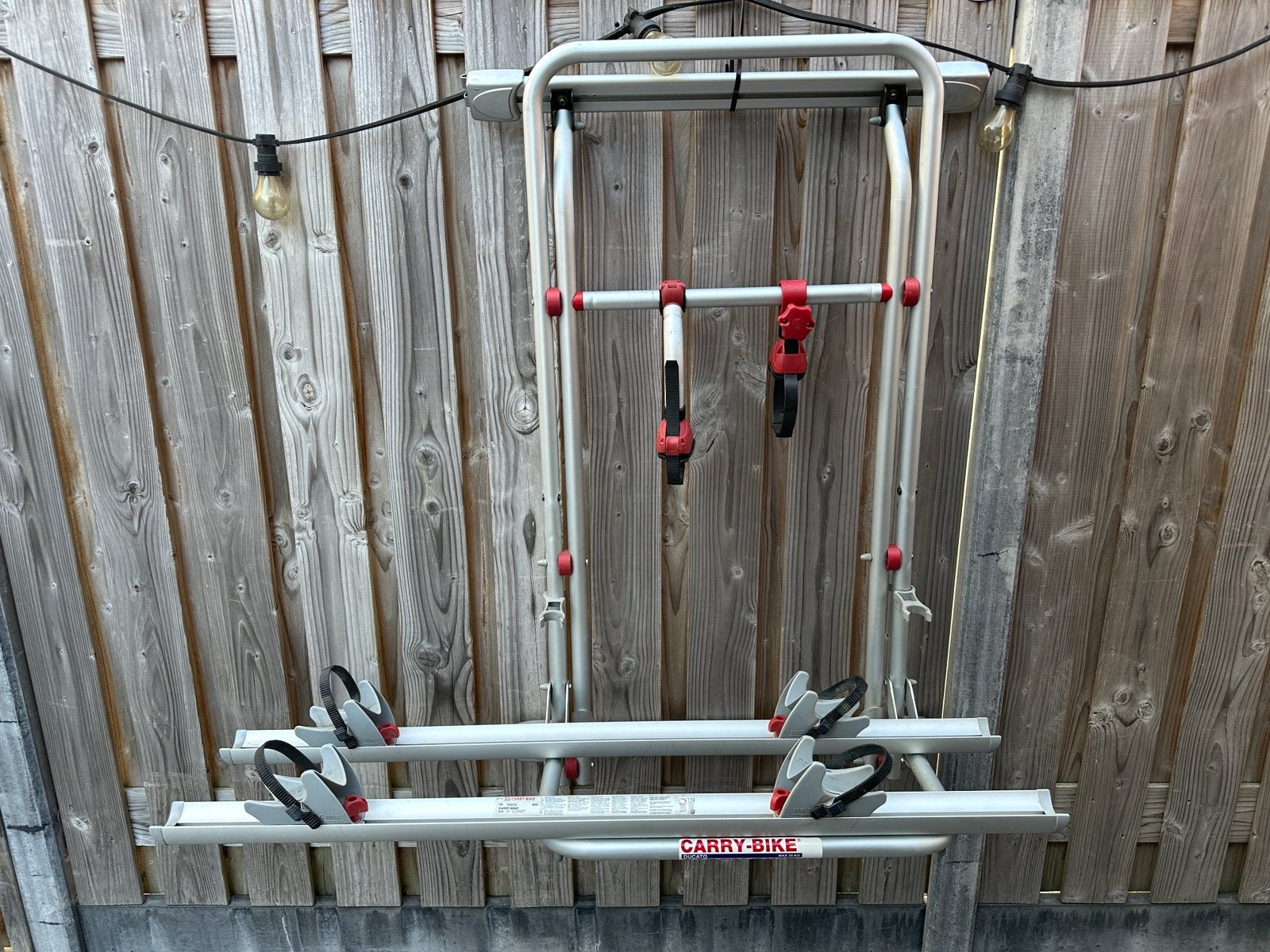 Fiamma carry bike Ducato Jumper Boxer voor 2 fietsen, Ophalen, Zo goed als nieuw, Achterklepdrager