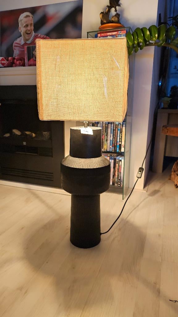 Light & Living Lamp! Zwart! 53 CM! NIEUW! Van 100 voor 25!, Ophalen of Verzenden, Nieuw, Minder dan 100 cm