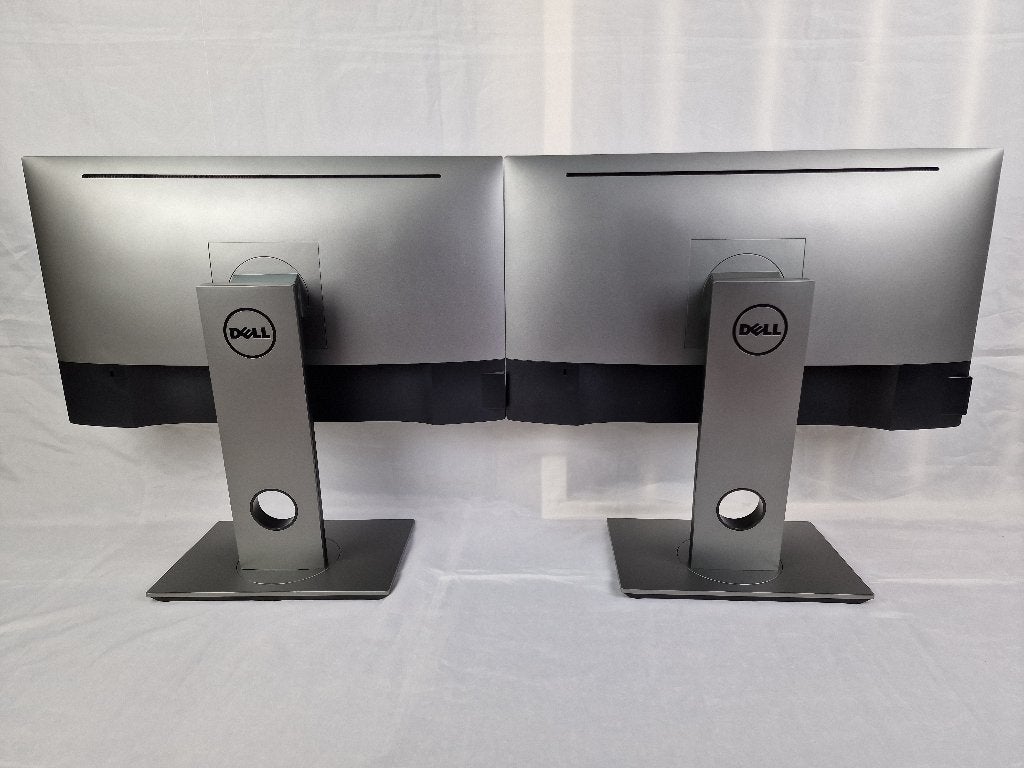 2 Dell monitor 24 inch U2417H Full HD IPS zakelijke schermen, Computers en Software, Draaibaar, IPS, Full HD, Zo goed als nieuw