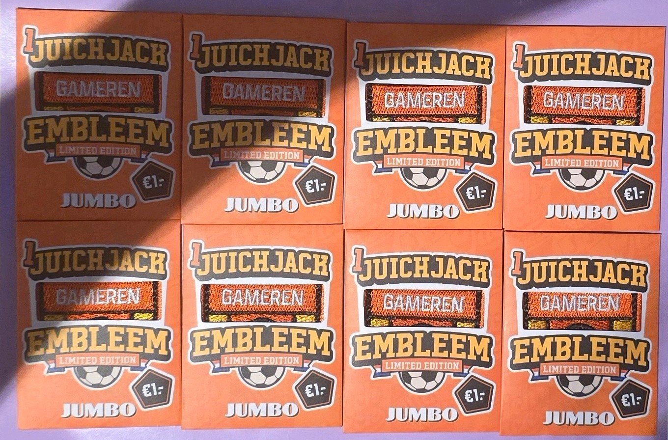 Jumbo plaatsnemen steden emblemen juich emblemen, Verzamelen, Supermarktacties, Jumbo, Ophalen of Verzenden