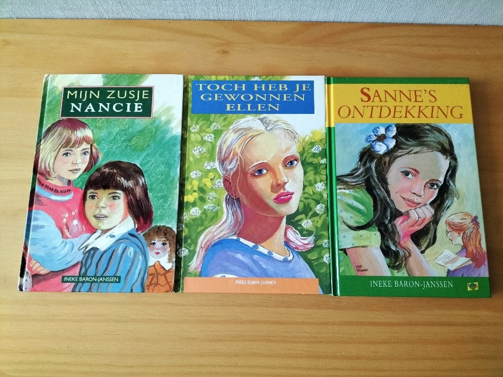 Ineke Baron-Janssen: Nancie trilogie in losse boeken, Ophalen of Verzenden, Gelezen, Ineke Baron-Janssen, Fictie