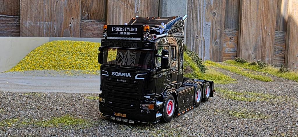 Truckstyling Lunteren Scania R620 1:50, Ophalen of Verzenden, Nieuw, Bus of Vrachtwagen, Wsi