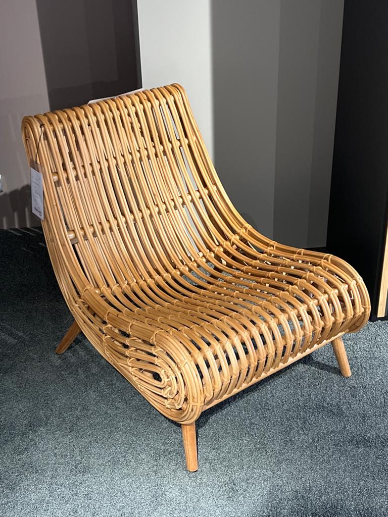 Stijlvolle Rotan Fauteuil - Trendy, Ophalen, Nieuw, Riet of Rotan, 75 tot 100 cm