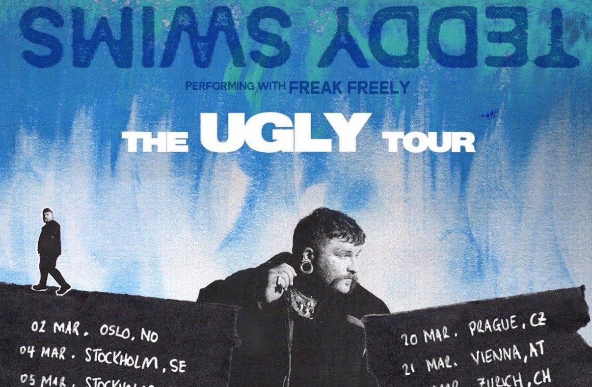2x tickets (staan) Teddy Swims woe 17 maart '27, Twee personen, Maart
