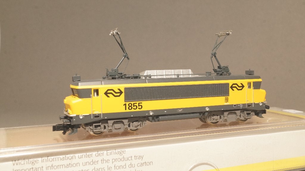 Minitrix digitale NS elektroloc nieuwstaat in ovp, Trix, Ophalen of Verzenden, Gelijkstroom, Locomotief