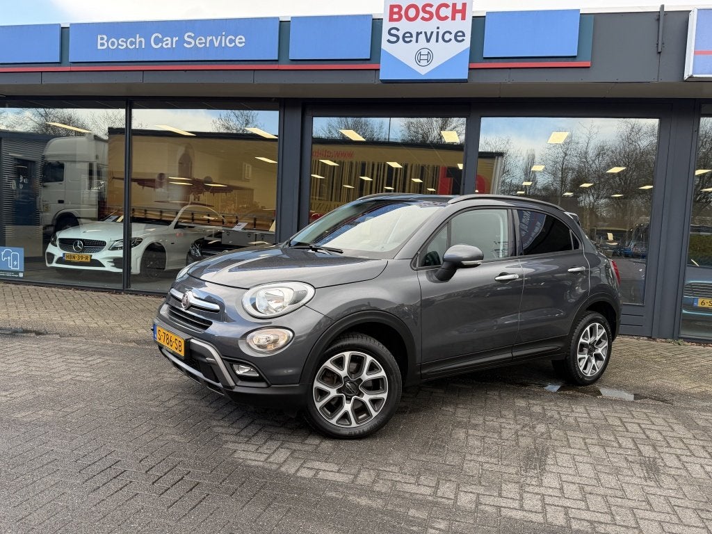 Fiat 500X Cross 1.4 T M-Air 4x4 AWD. Stuurverw Automaat. Top, Auto's, Fiat, Automaat, 15 km/l, Gebruikt, Euro 6