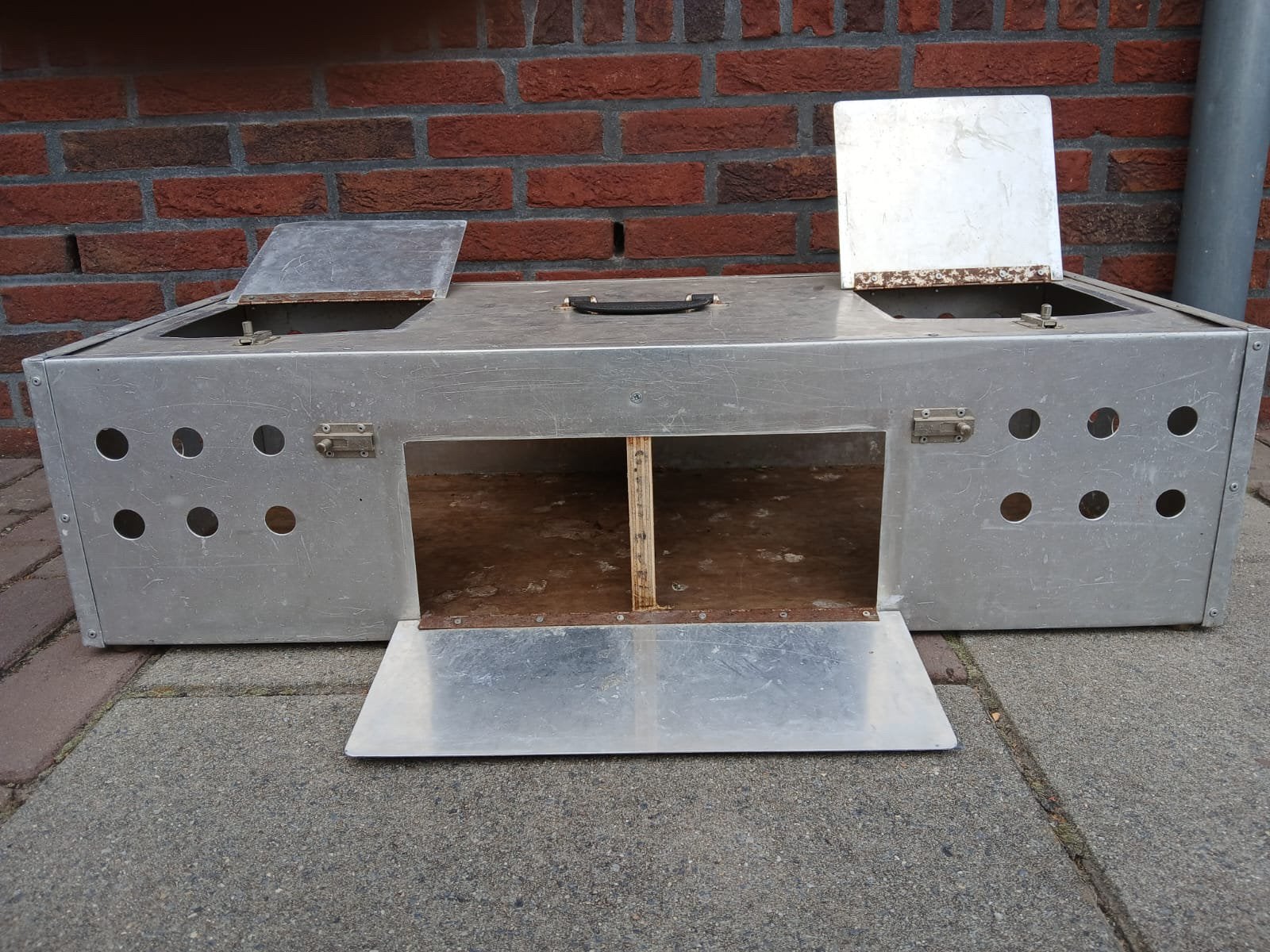 Duivenmand, kippenmand, Ophalen, Gebruikt, Aluminium, Overige typen