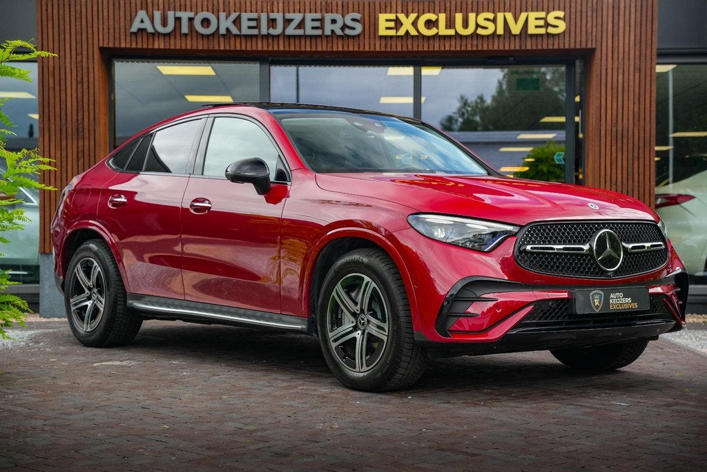 Mercedes-Benz GLC-klasse Coupé 400e 4MATIC AMG Line Schuifd, Auto's, Mercedes-Benz, Automaat, Gebruikt, 4 cilinders, Automatische klimaatregeling