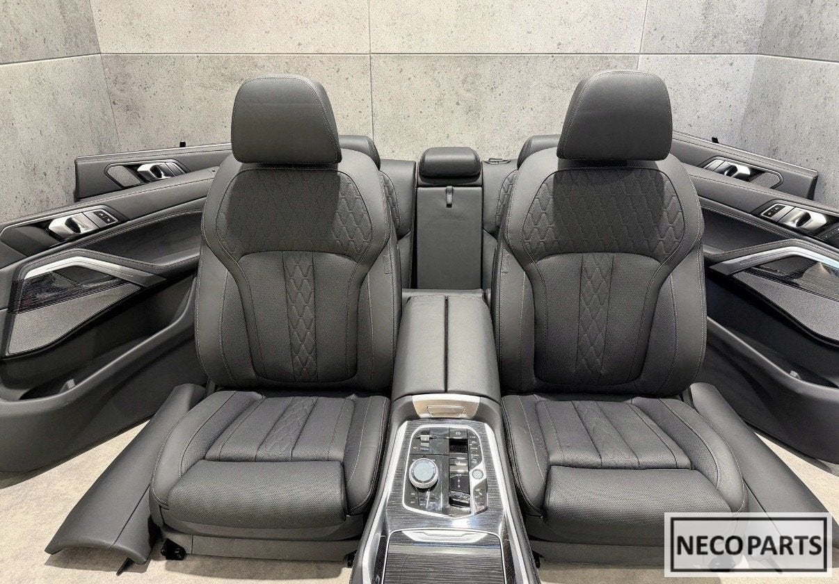 BMW X6 G06 LCI 5KM INTERIEUR SET STOELEN VERWARMD COMPLEET, Auto-onderdelen, Gebruikt, -, -, Ophalen of Verzenden