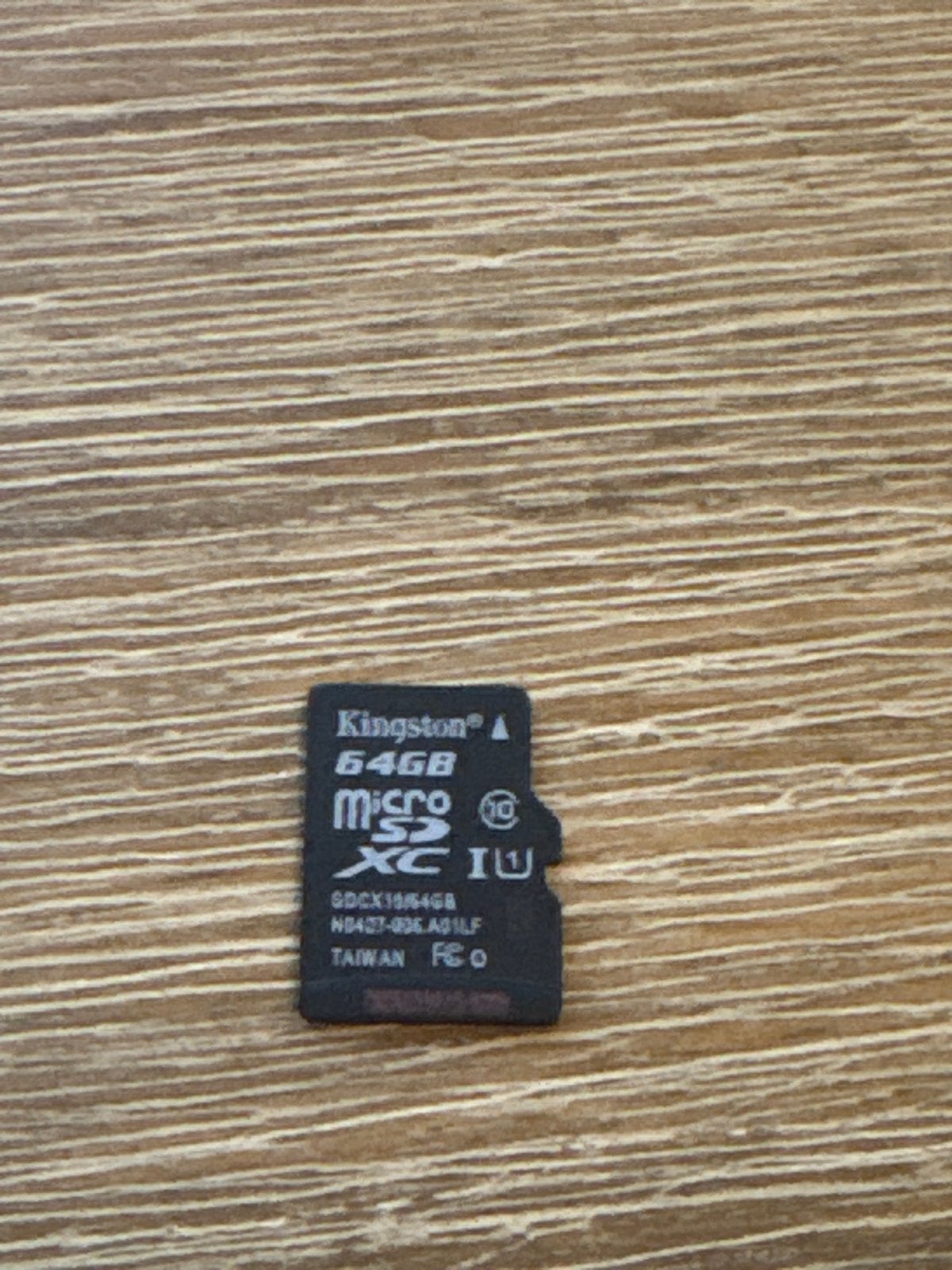 Kingston microSDXC 64GB Geheugenkaart, Kingston, Ophalen of Verzenden, Zo goed als nieuw, 64 GB