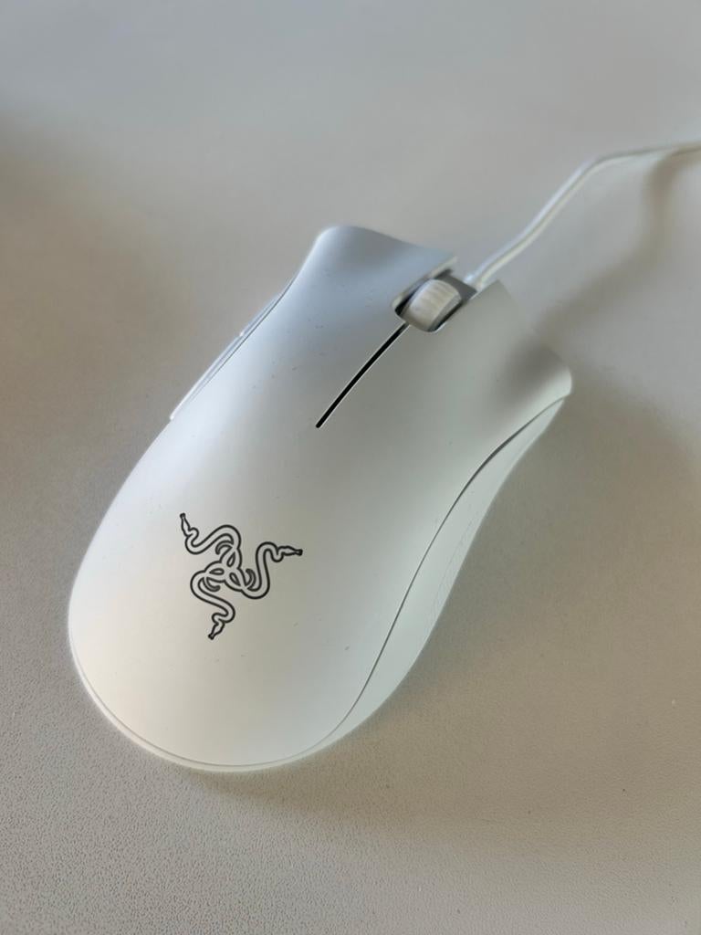 Razer DeathAdder Essential Gaming Muis Wit Bedraad, Rechtshandig, Muis, Ergonomisch, Ophalen of Verzenden