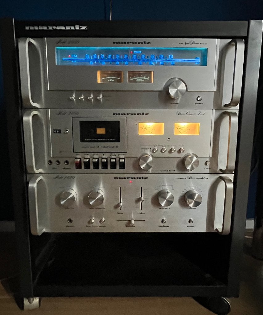 Marantz Rack, model 1050, 2050 en 5000, Ophalen, Gebruikt, Minder dan 60 watt, Marantz