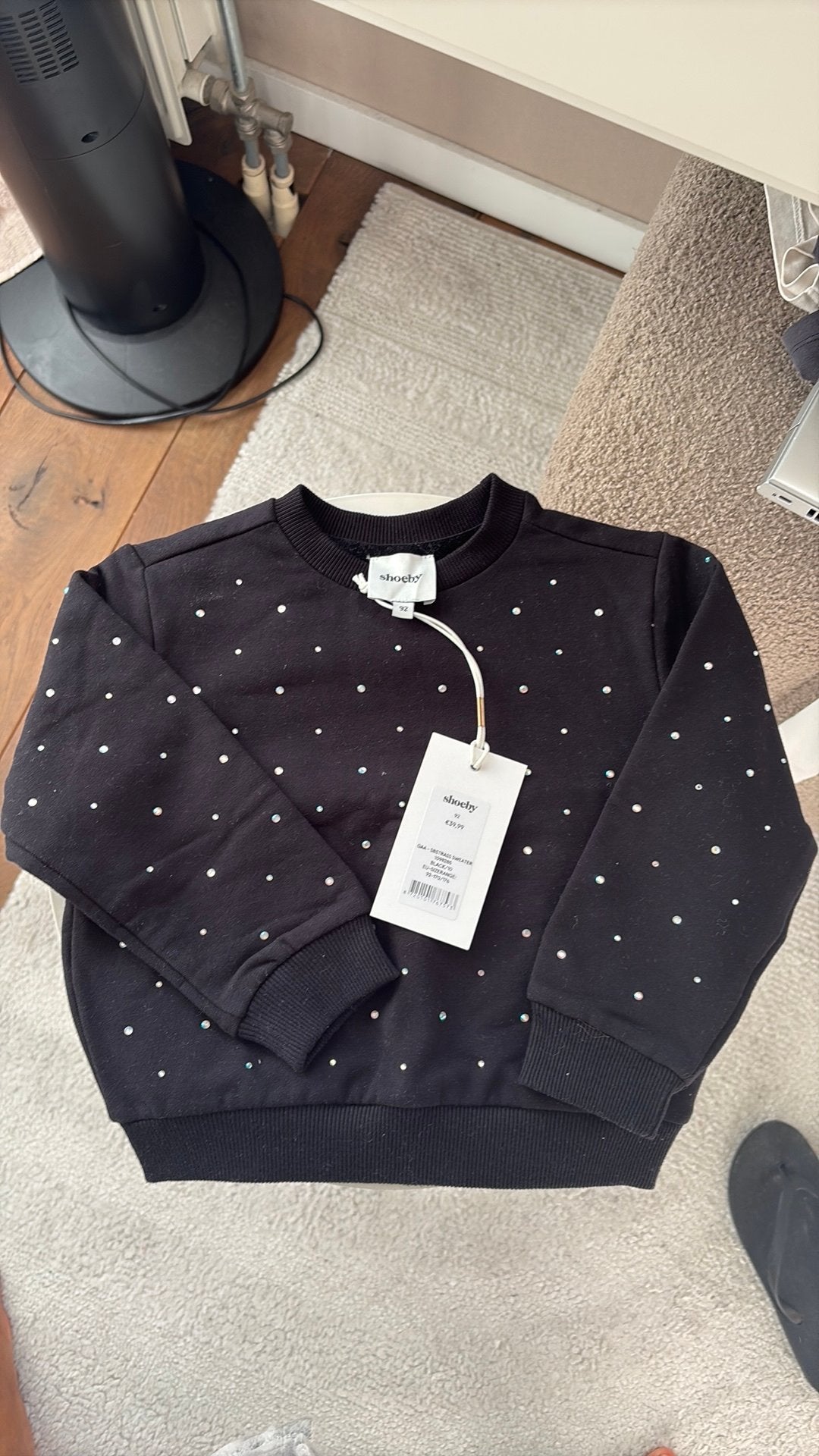 Shoeby trui maat 92 nieuw met prijskaartje, Ophalen of Verzenden, Nieuw, Meisje, Trui of Vest
