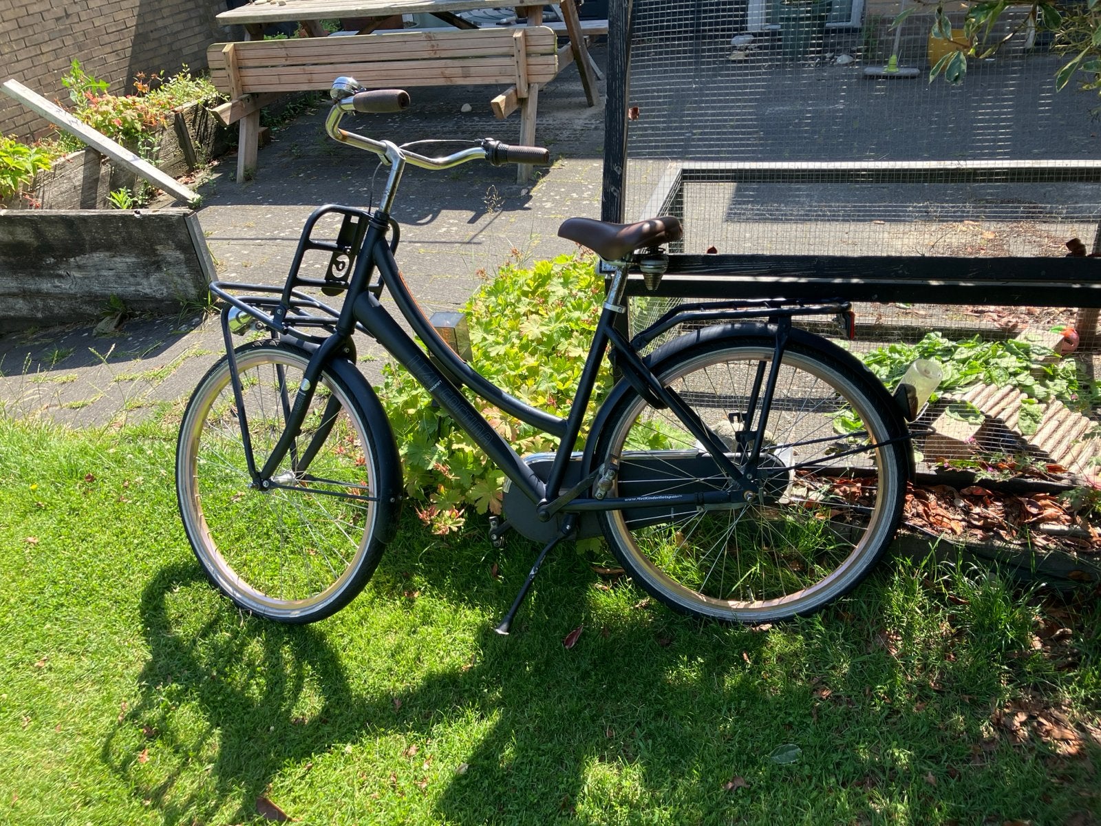 Stevige transportfiets met voordrager en 3 versnellingen, Ophalen, Gebruikt, Overige merken, Versnellingen