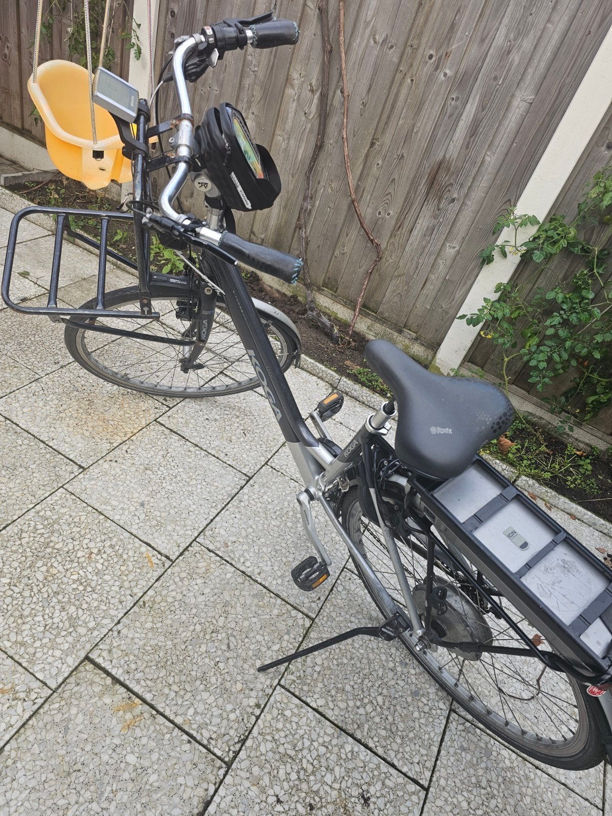 Koga E-bike met lage instap en versnellingen, Overige merken, (Extra) lage instap, Ophalen of Verzenden, Schijfrem