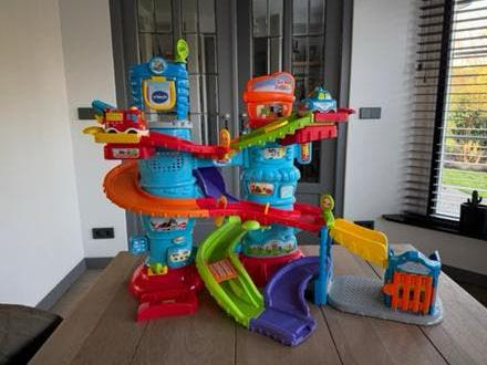 VTech Toet Toet Auto's Politietoren Speelset, Ophalen of Verzenden, Zo goed als nieuw, 2 tot 4 jaar