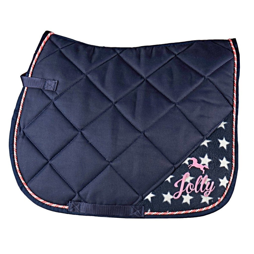Horka Jolly dark denim veelzijdigheidsdekje maat pony, Overige merken, Nieuw, Ophalen of Verzenden, Pony (P)
