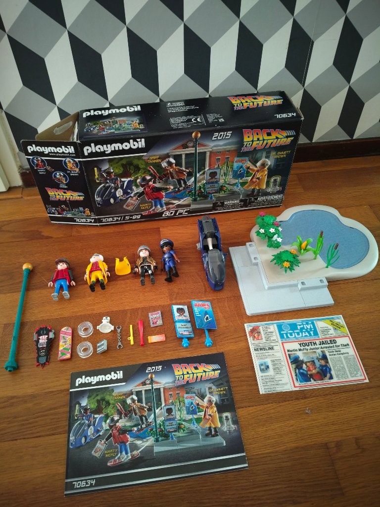 Playmobil 70634 Hoverboard achtervolging, Ophalen, Complete set, Overige typen, Zo goed als nieuw