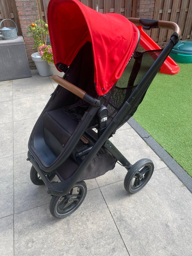 Dubatti One kinderwagen met reiswieg en zitje, Gebruikt, Combiwagen, Met reiswieg, Ophalen