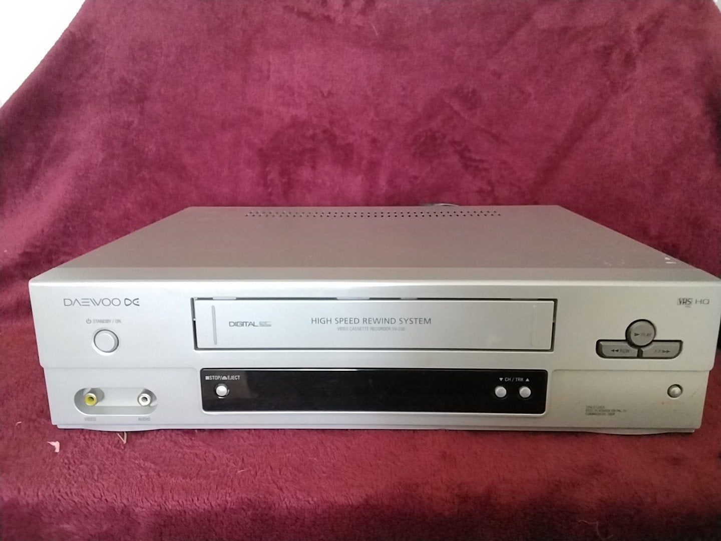 Daewoo SV-230 VHS-speler/recorder - Goede staat, Ophalen of Verzenden, Gebruikt, VHS-speler of -recorder