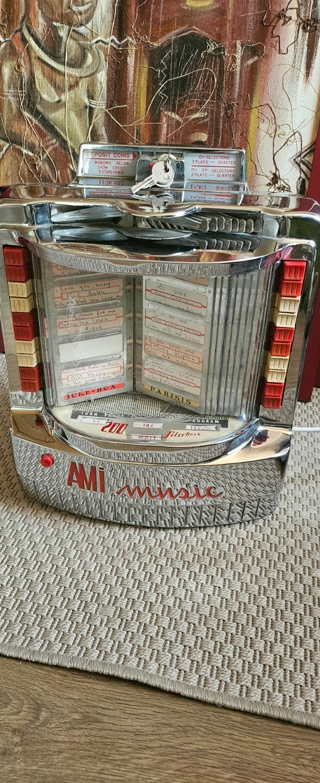 AMI WQ-200, Ophalen, Gebruikt, 1950 tot 1960, Ami