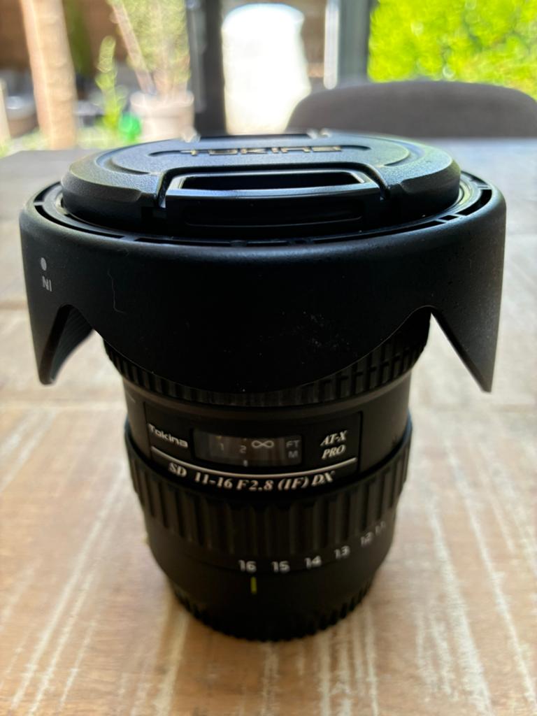 Tokina AT-X Pro SD 11-16mm F2.8 DX voor Canon APS-C, Audio, Tv en Foto, Fotografie | Lenzen en Objectieven, Ophalen, Zo goed als nieuw