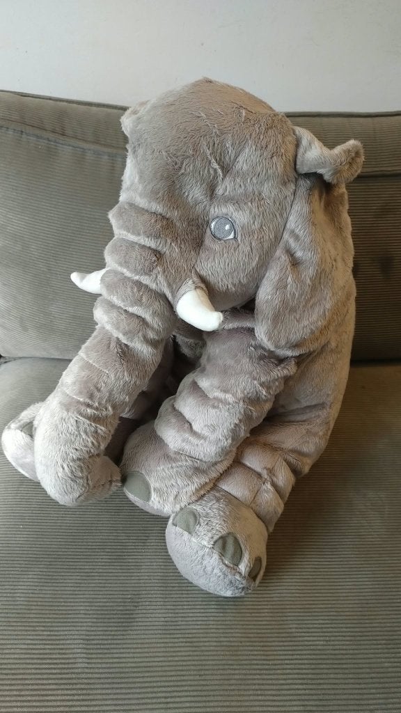 Knuffel olifant IKEA, Ophalen, IKEA, Zo goed als nieuw, Middelgroot (20 tot 80 cm)